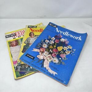 Vintage McCall’s Needlework & Crafts Subscription Paperback Magazines